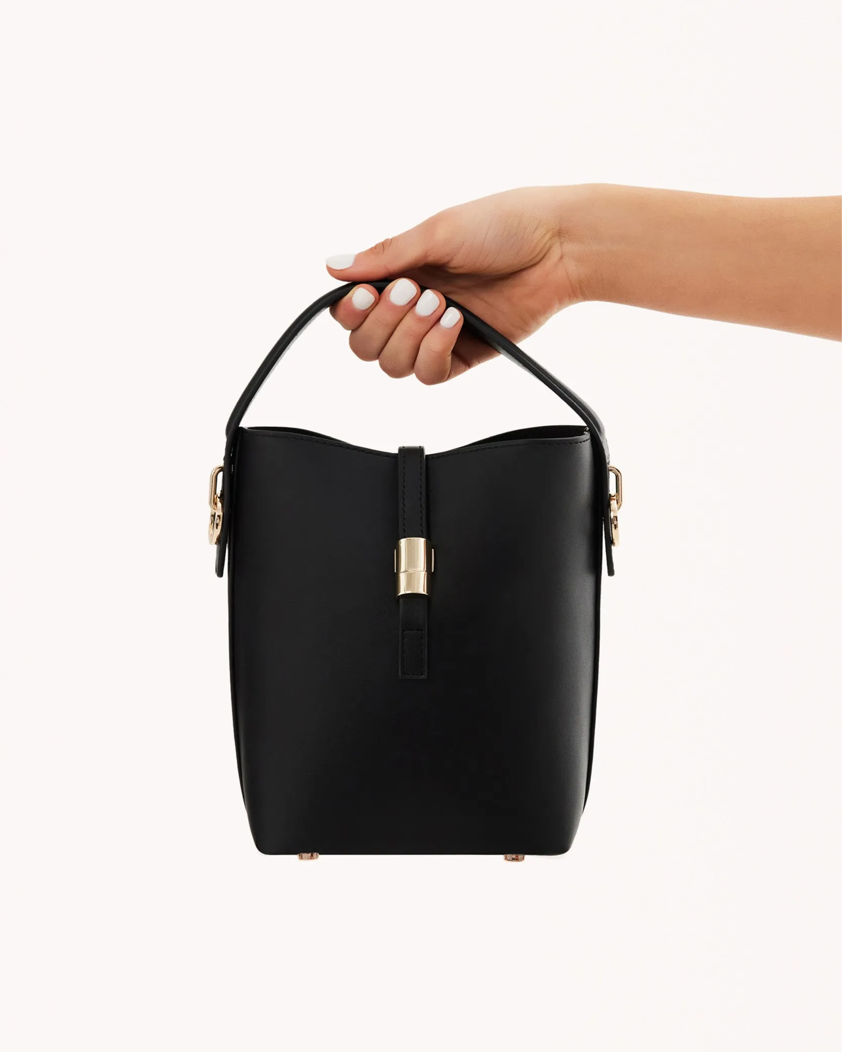 HAZEL HANDLE BAG - BLACK sold by Billini product image thumbnail 3