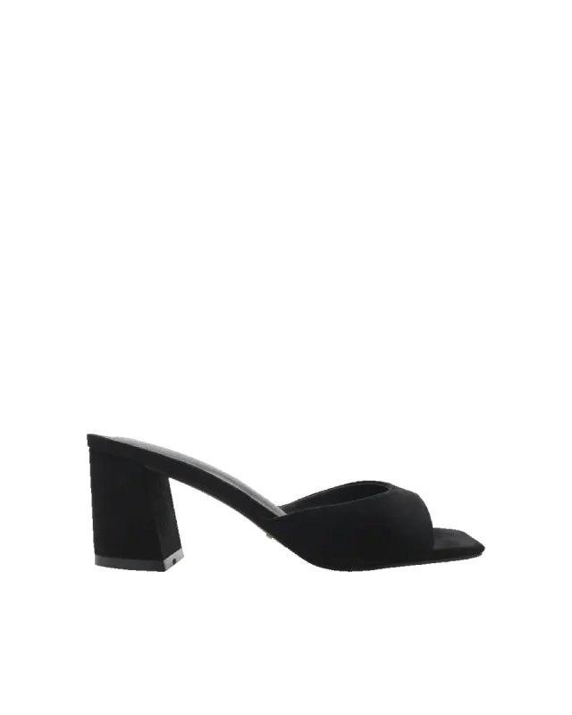 QUINEA - BLACK SUEDE sold by Billini