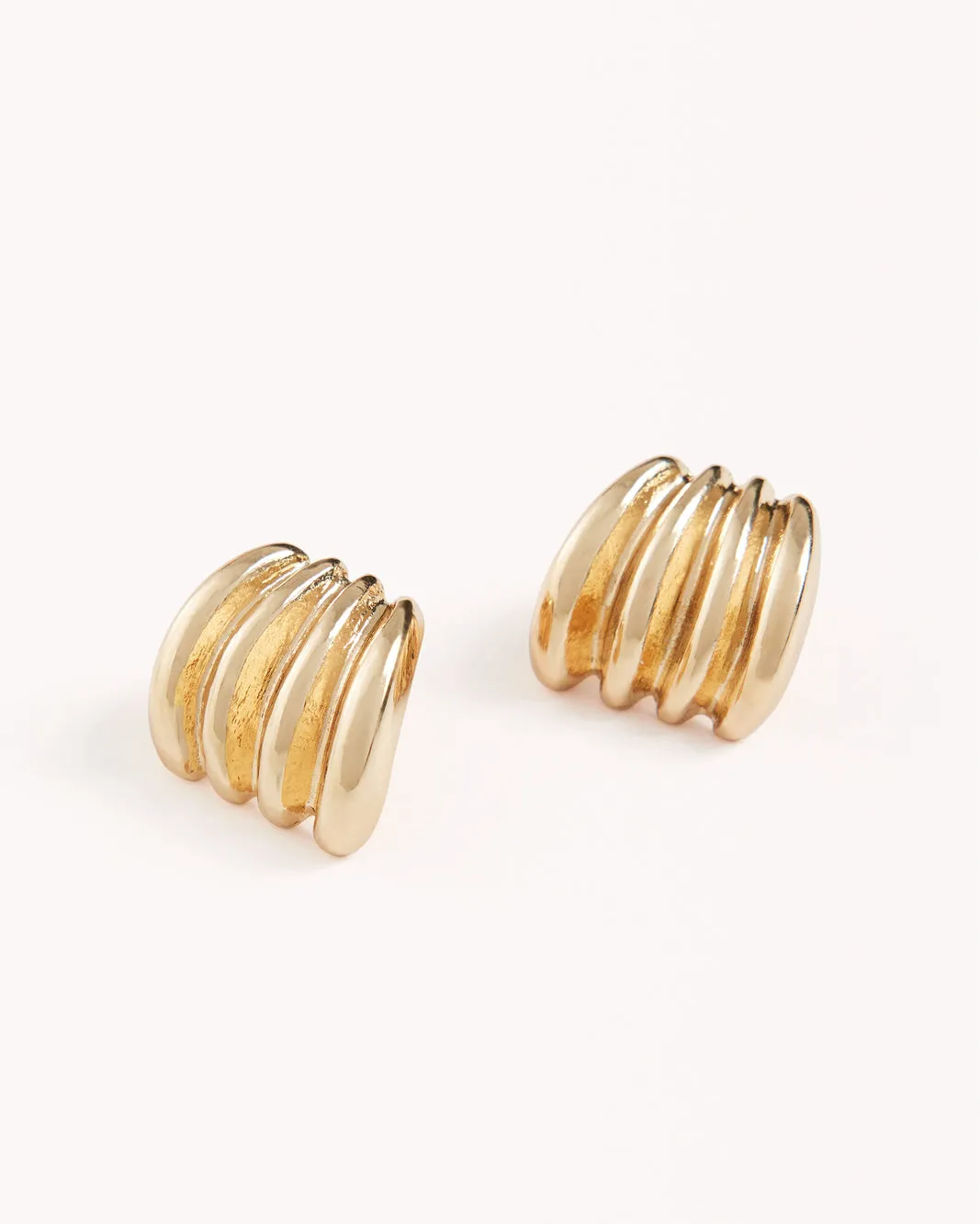 KENDALL EARRINGS - GOLD sold by Billini product image thumbnail 2