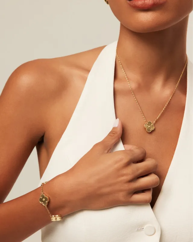 VENETIA BRACELET - GOLD-GOLD sold by Billini