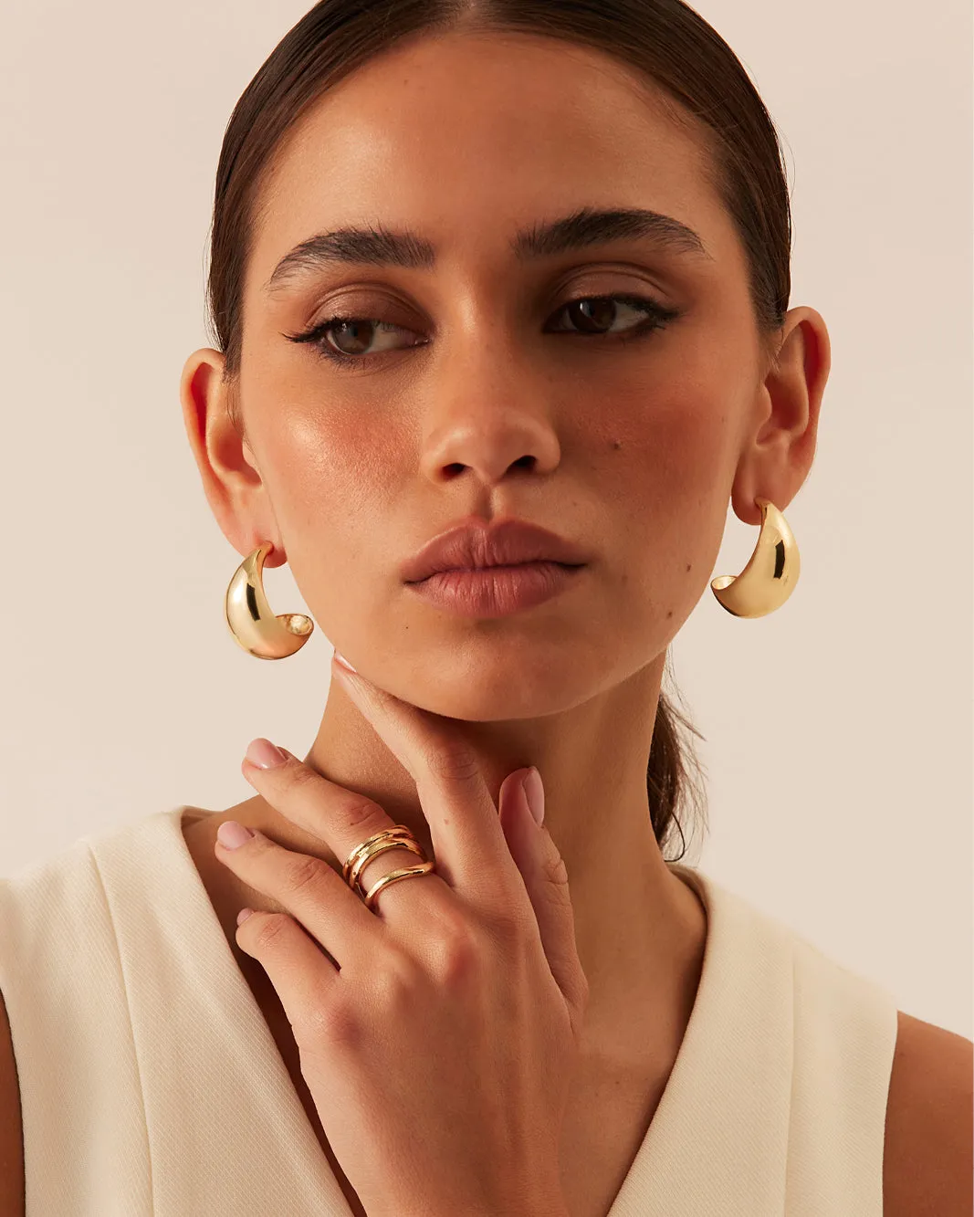 LARISA RING - GOLD sold by Billini product image thumbnail 5