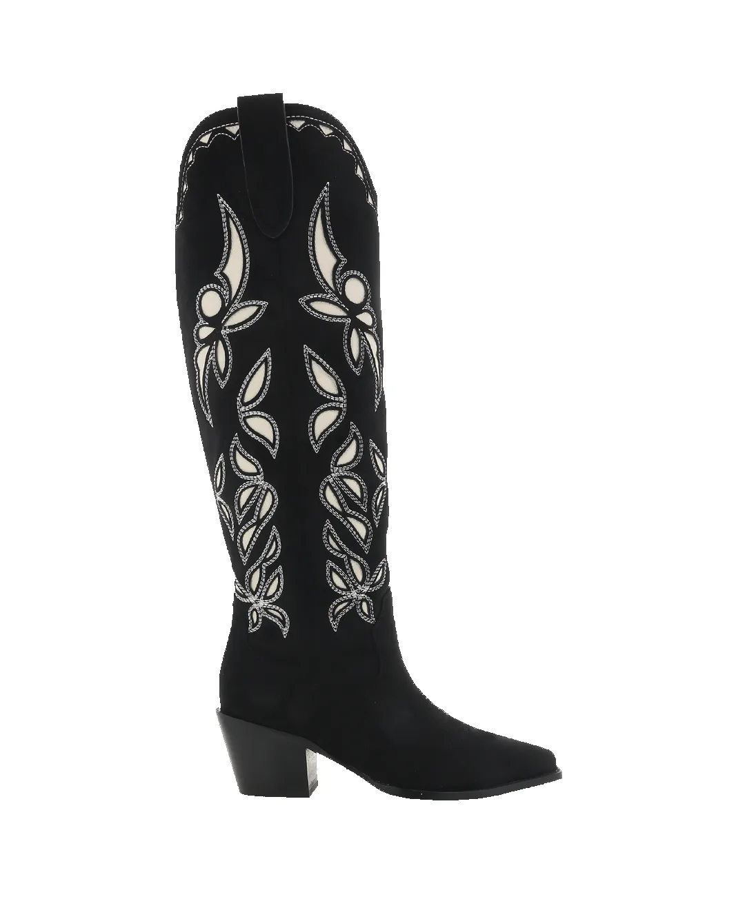 DELLA - BLACK SUEDE sold by Billini