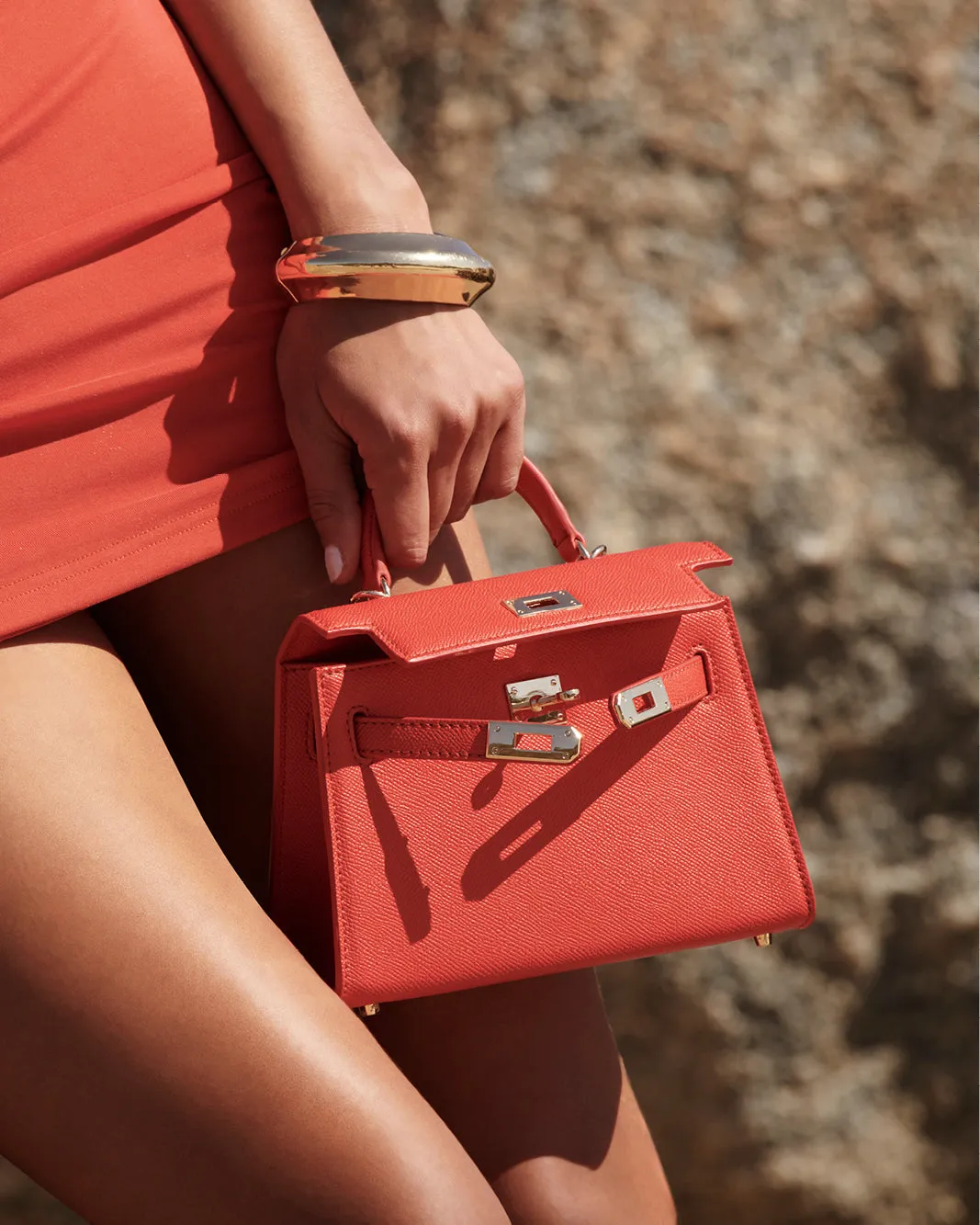 HARIETTE HANDLE BAG - PIMIENTO sold by Billini product image thumbnail 3