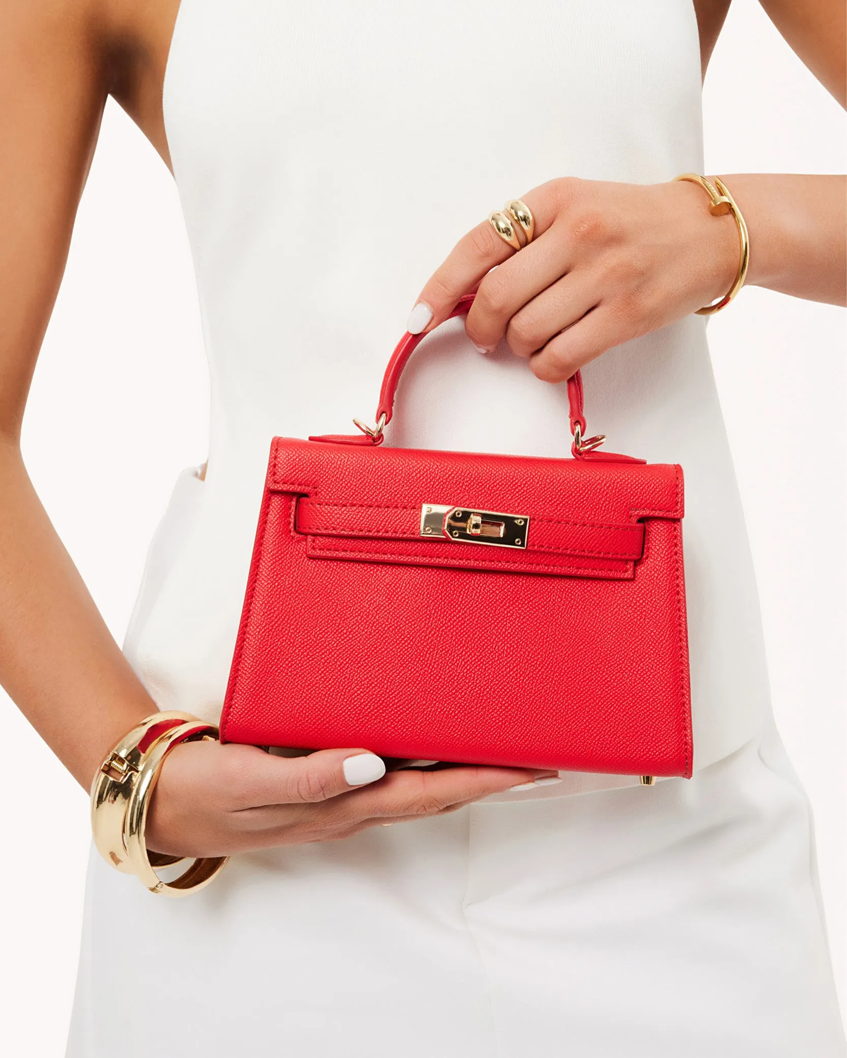 HARIETTE HANDLE BAG - PIMIENTO sold by Billini product image thumbnail 2