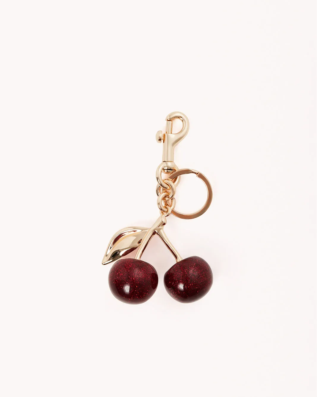 CHERRY BAG CHARM - GOLD sold by Billini product image thumbnail 2