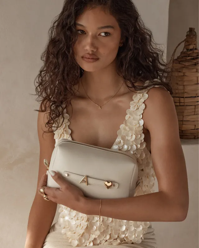 CUSTOMISABLE TRAVEL CASE - BONE sold by Billini