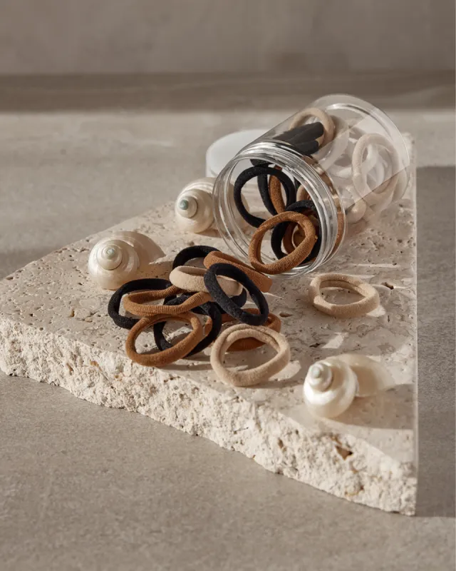 HAIR ELASTIC PACK - MULTI-NEUTRAL sold by Billini