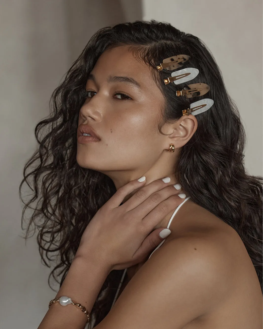 STYLING HAIR CLIPS - BLONDE TORT-PEARL sold by Billini