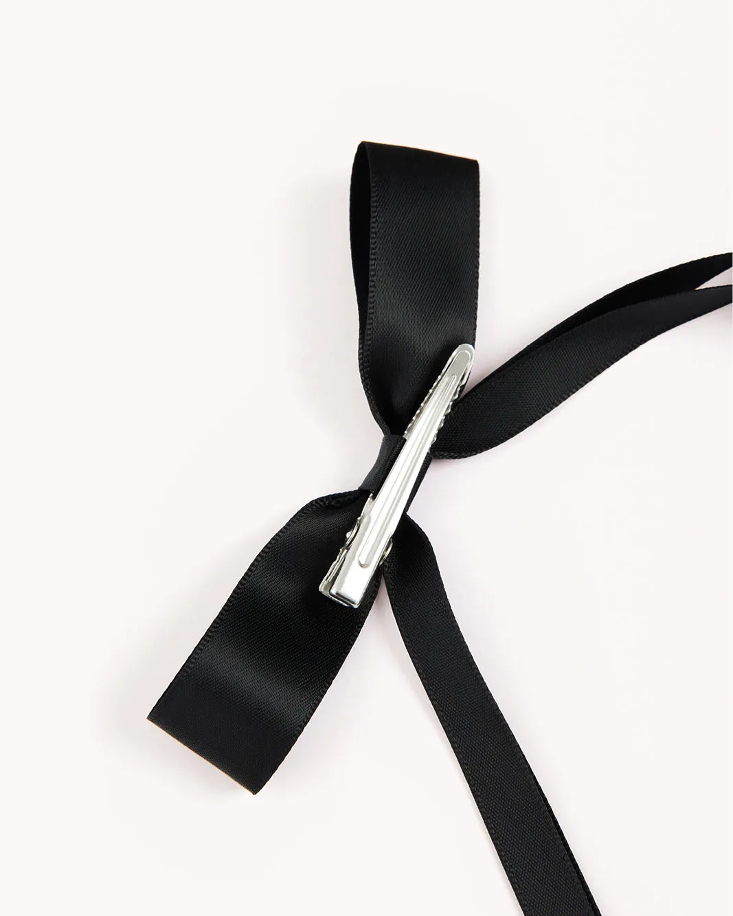 BOW HAIR CLIP 2 PACK - BLACK sold by Billini product image thumbnail 4