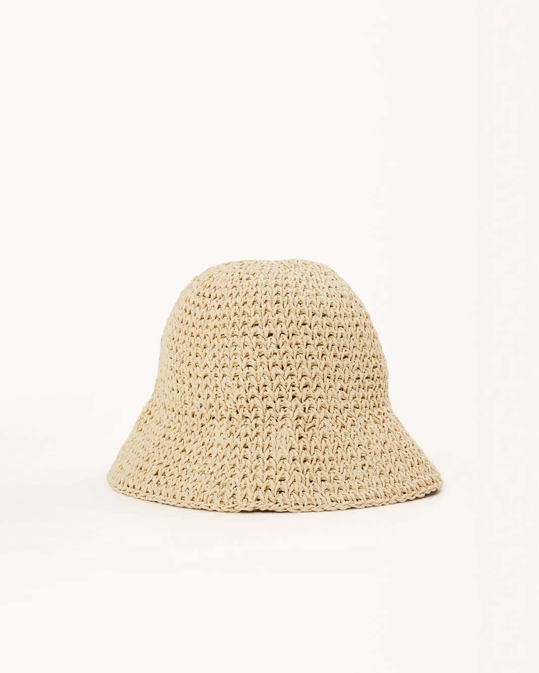 STRAW BUCKET HAT - NATURAL RAFFIA sold by Billini product image thumbnail 2