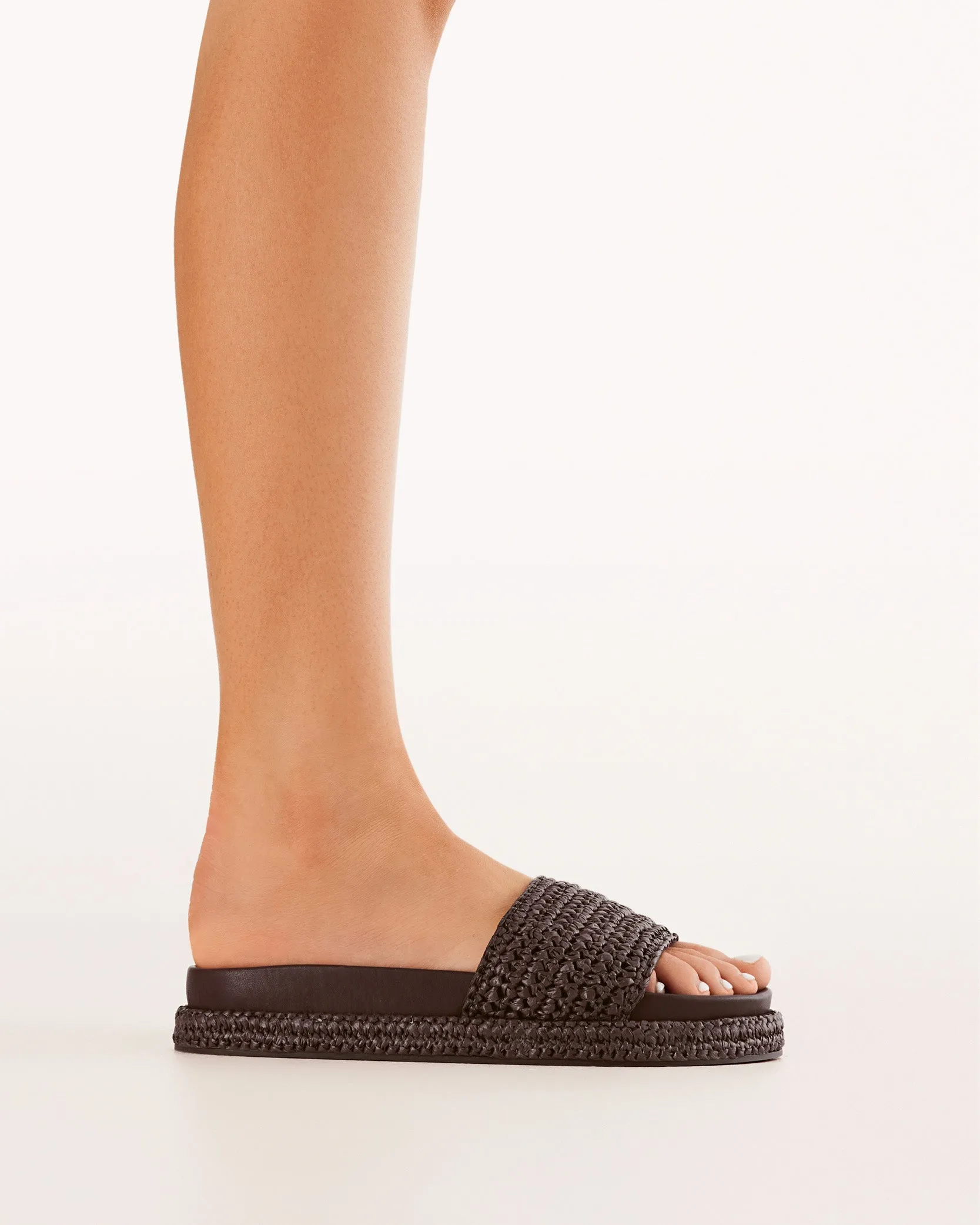 QUARTILLA - CHOCOLATE RAFFIA sold by Billini product image thumbnail 5