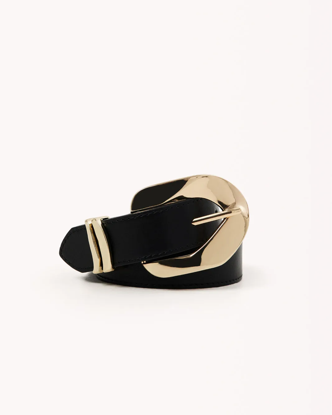 BLAIR BELT - BLACK-GOLD sold by Billini product image thumbnail 2