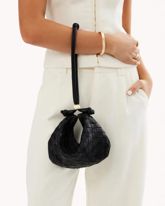 KACEY HANDLE BAG - BLACK sold by Billini