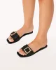 XABI - BLACK RAFFIA sold by Billini
