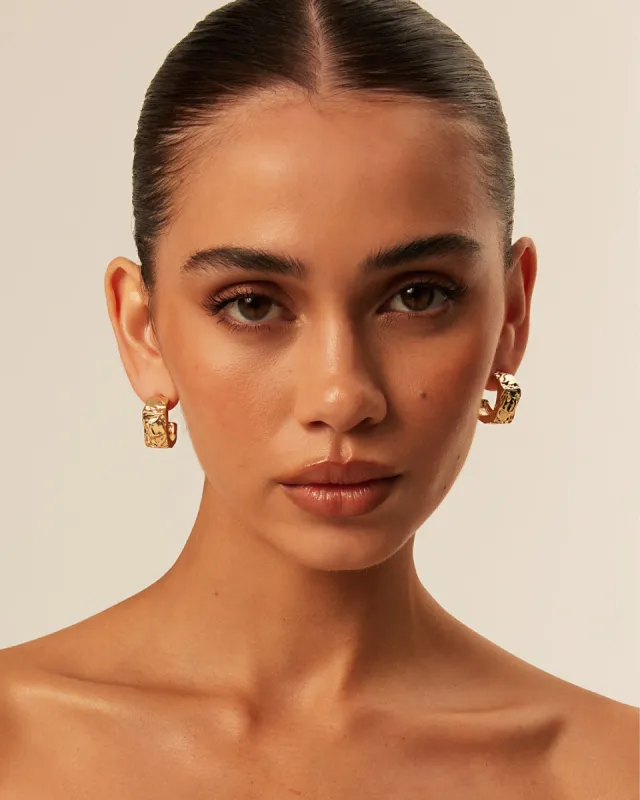 ISABELLA EARRING - GOLD sold by Billini