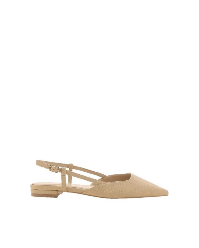 IVER - CAMEL RAFFIA TEXTURE sold by Billini