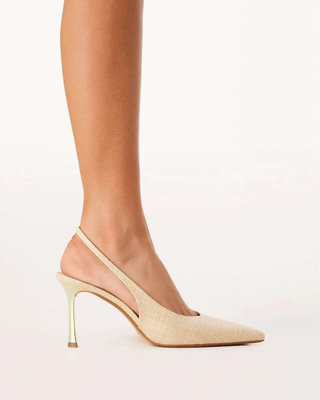 XEENIA - NATURAL RAFFIA-GOLD sold by Billini product image thumbnail 5