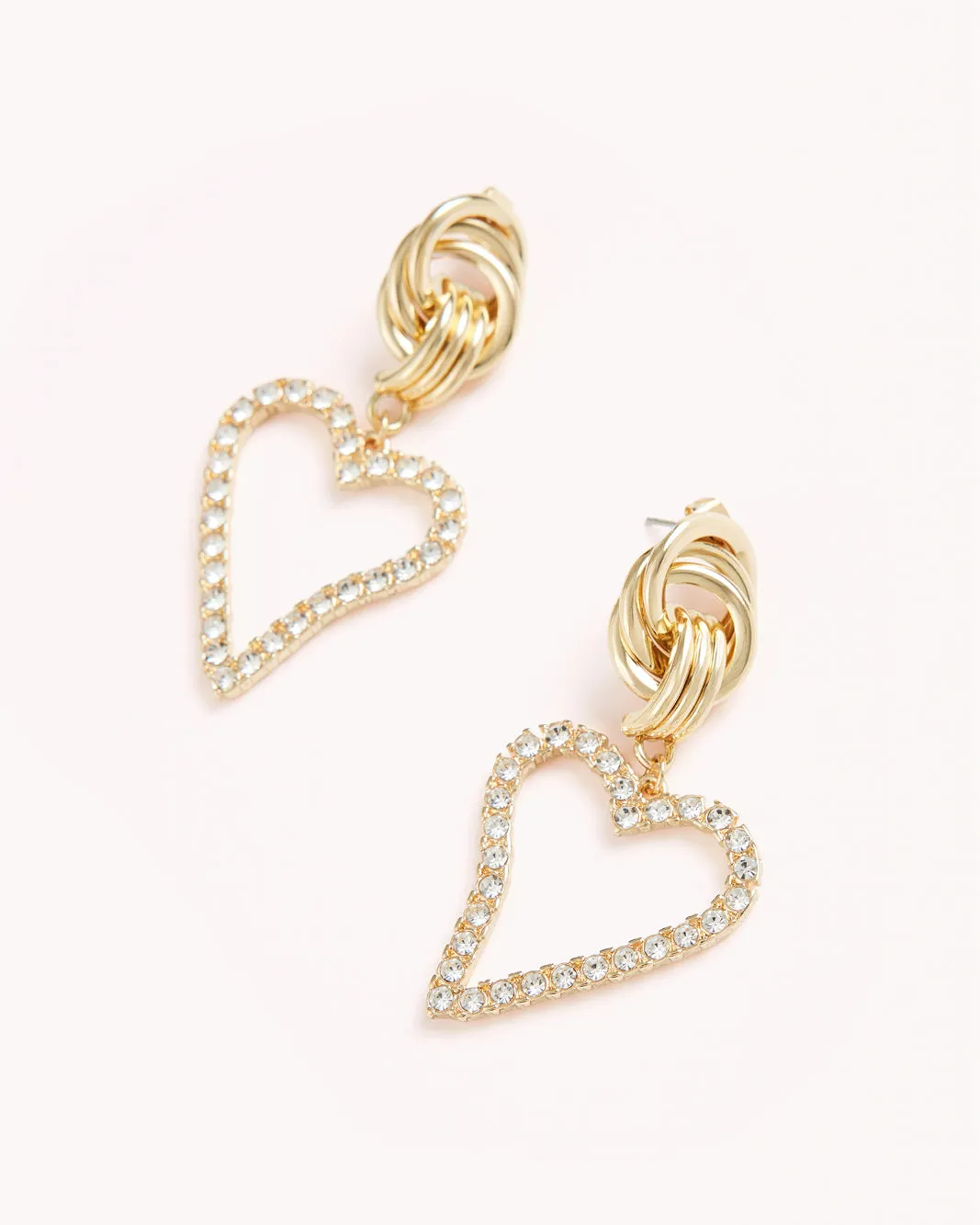 KEELY EARRINGS - GOLD-DIAMANTE sold by Billini product image thumbnail 4