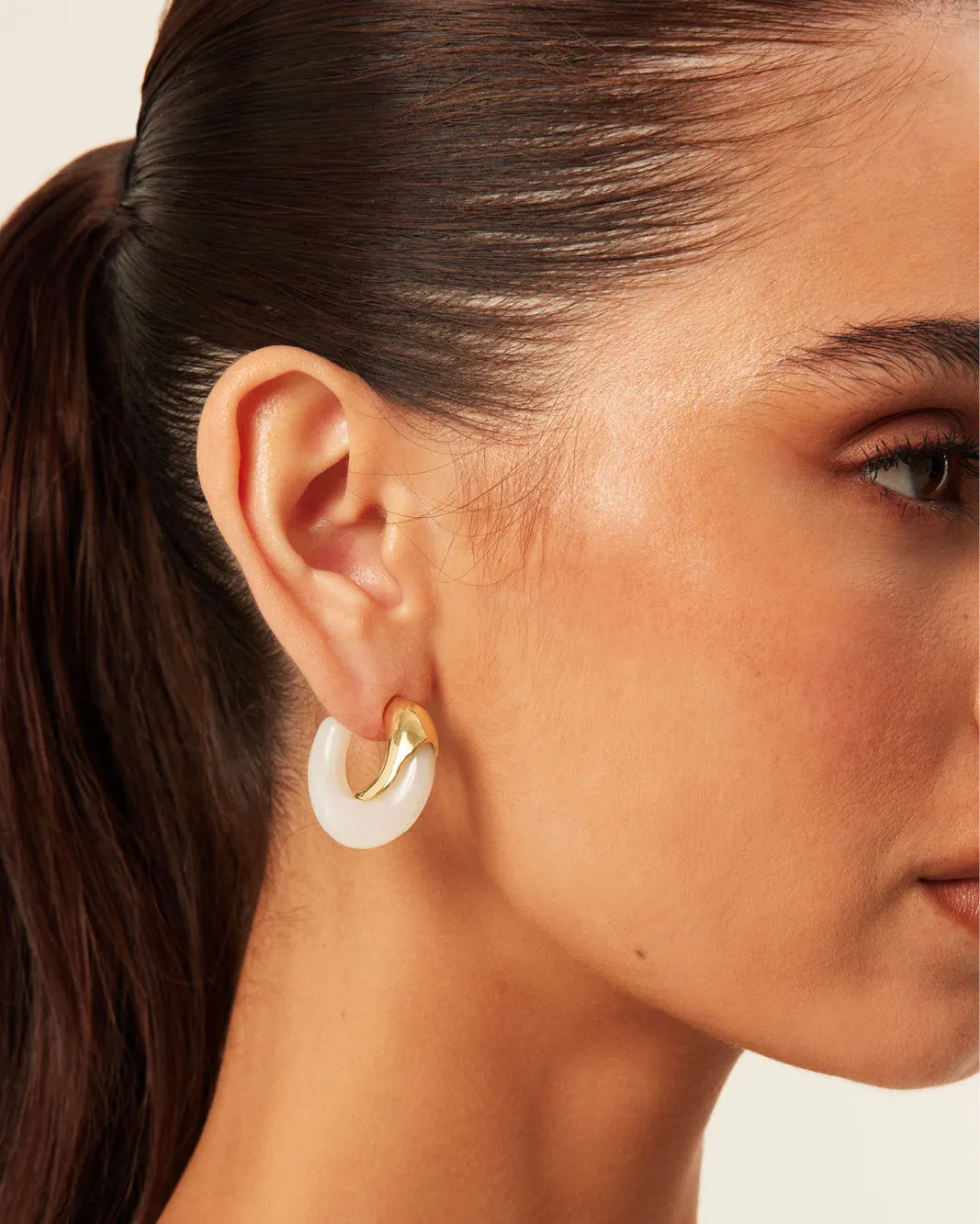 ANNABELLE EARRING - GOLD-TORT sold by Billini product image thumbnail 5