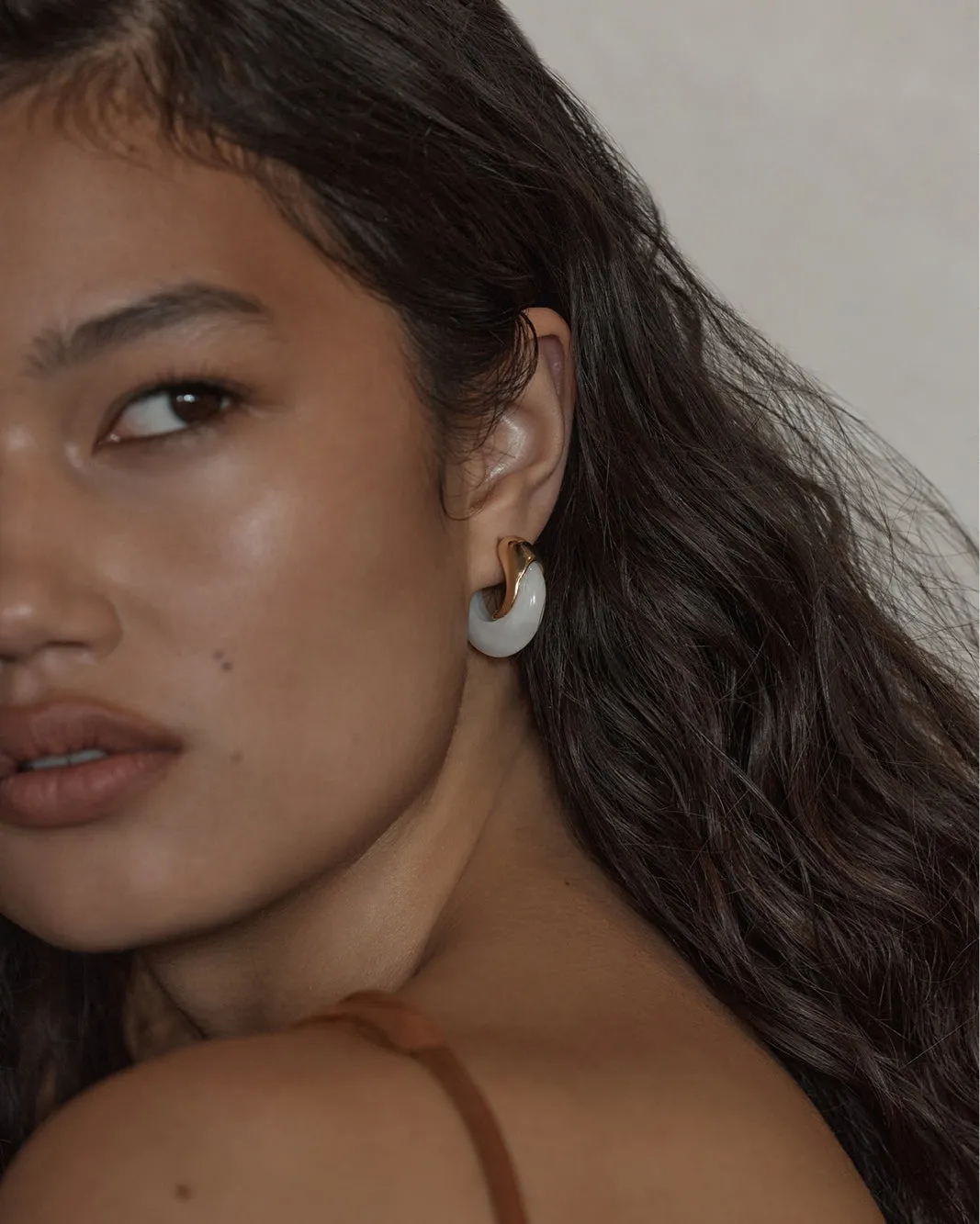 ANNABELLE EARRING - GOLD-TORT sold by Billini product image thumbnail 2