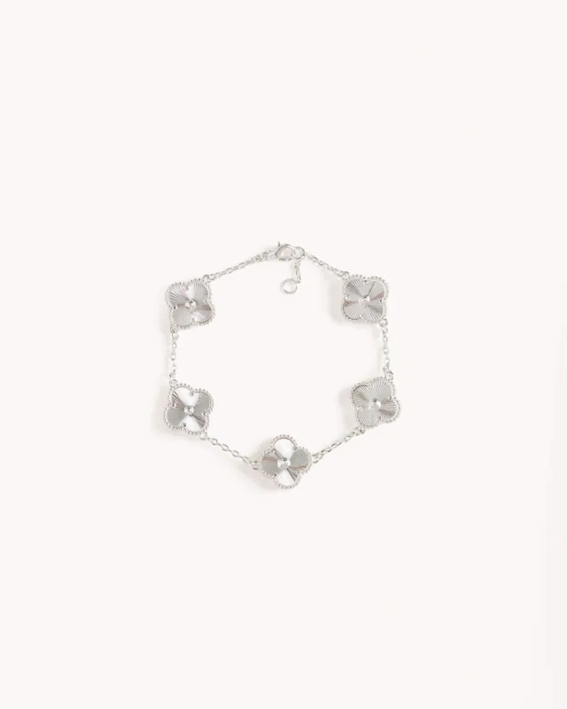 VENETIA BRACELET - SILVER-SILVER sold by Billini