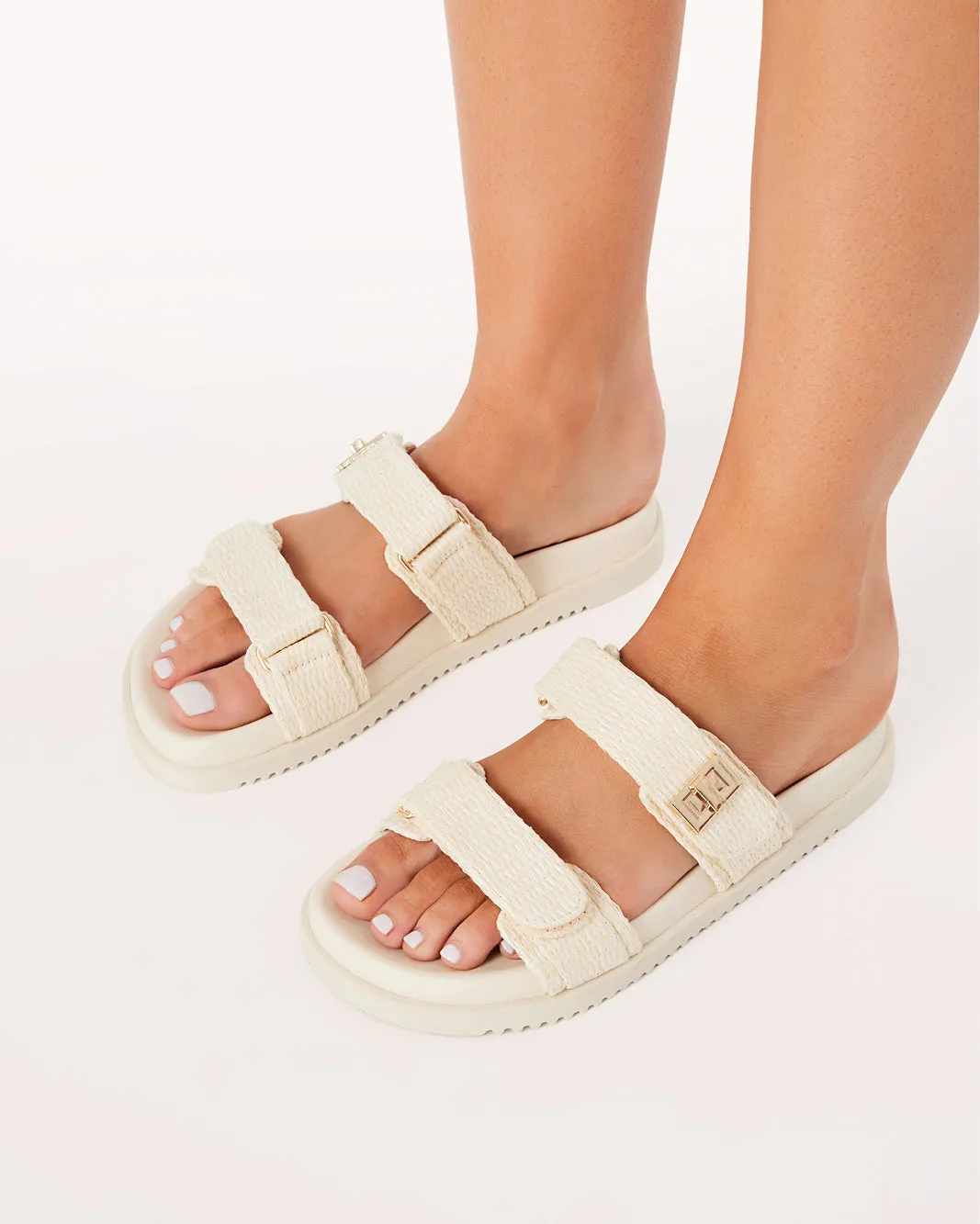 AMYLEE WIDE FIT - NATURAL RAFFIA sold by Billini product image thumbnail 2