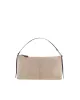 BONNIE SHOULDER BAG - LIGHT BEIGE SUEDE sold by Billini