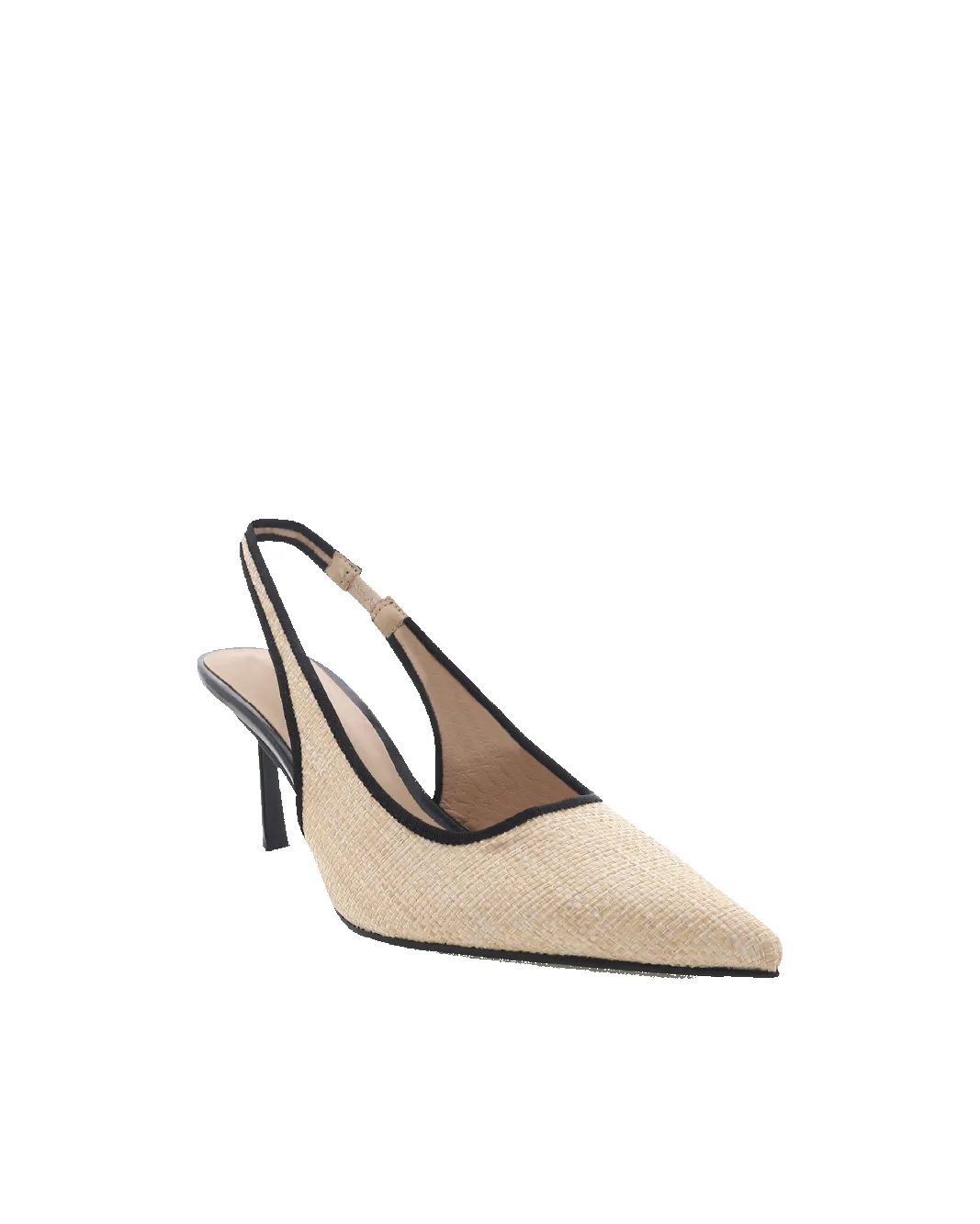 IVIE - NATURAL RAFFIA-BLACK sold by Billini product image thumbnail 2