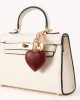 HEART BAG CHARM - GOLD-RED sold by Billini