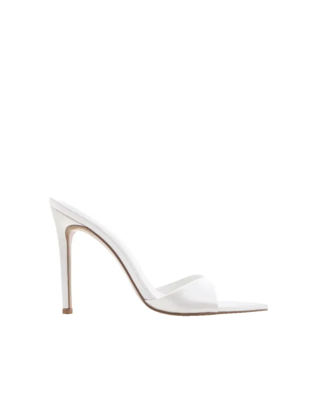 QUINBY - WHITE SATIN sold by Billini