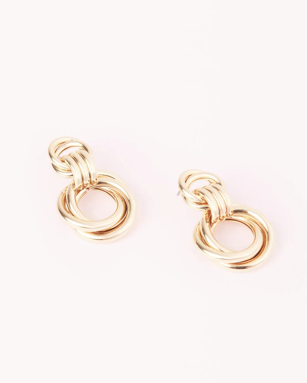SARA EARRINGS - GOLD sold by Billini product image thumbnail 2