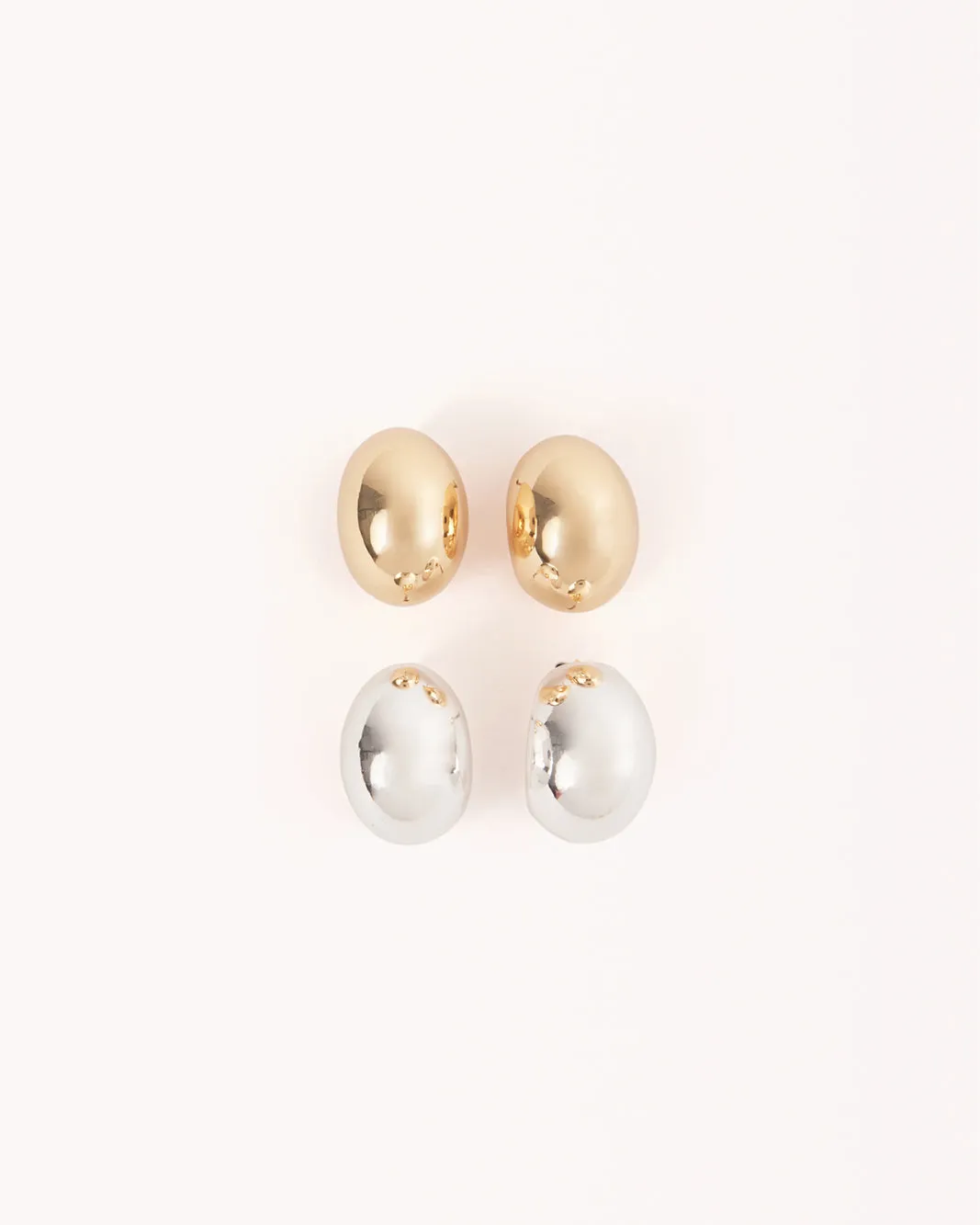 ELENA EARRINGS 2 PACK - GOLD PLATED 18K-STERLING SILVER sold by Billini product image thumbnail 2