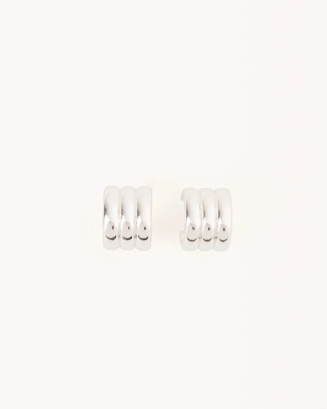 ALEXIS EARRINGS - SILVER sold by Billini