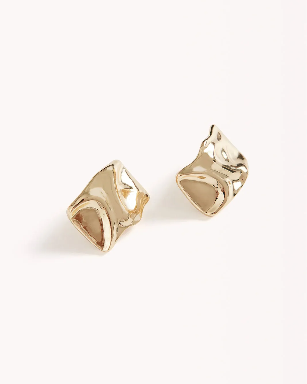 AMBER EARRINGS - GOLD sold by Billini product image thumbnail 2