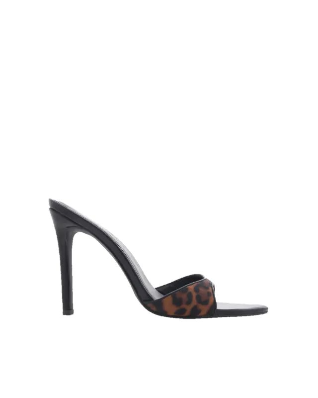 QUINBY - LEOPARD-BLACK sold by Billini