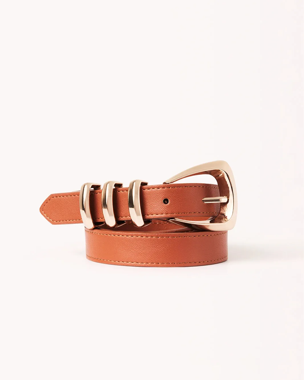 CHARLOTTE BELT - TAN-GOLD sold by Billini product image thumbnail 2