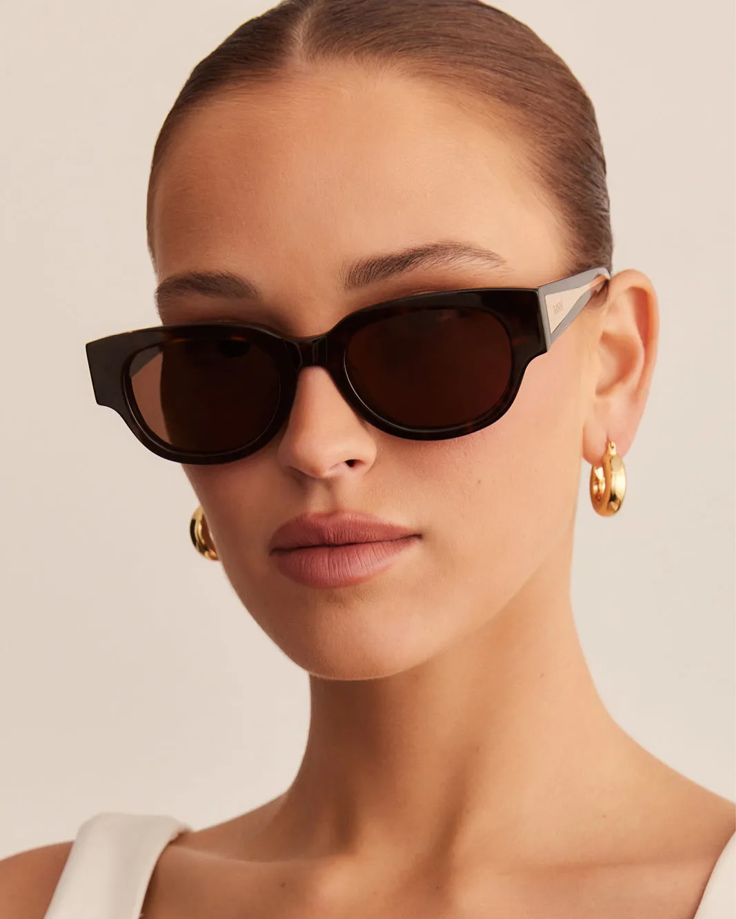 THE MARKLE - DARK HAVANA TORT-WALNUT sold by Billini product image thumbnail 2