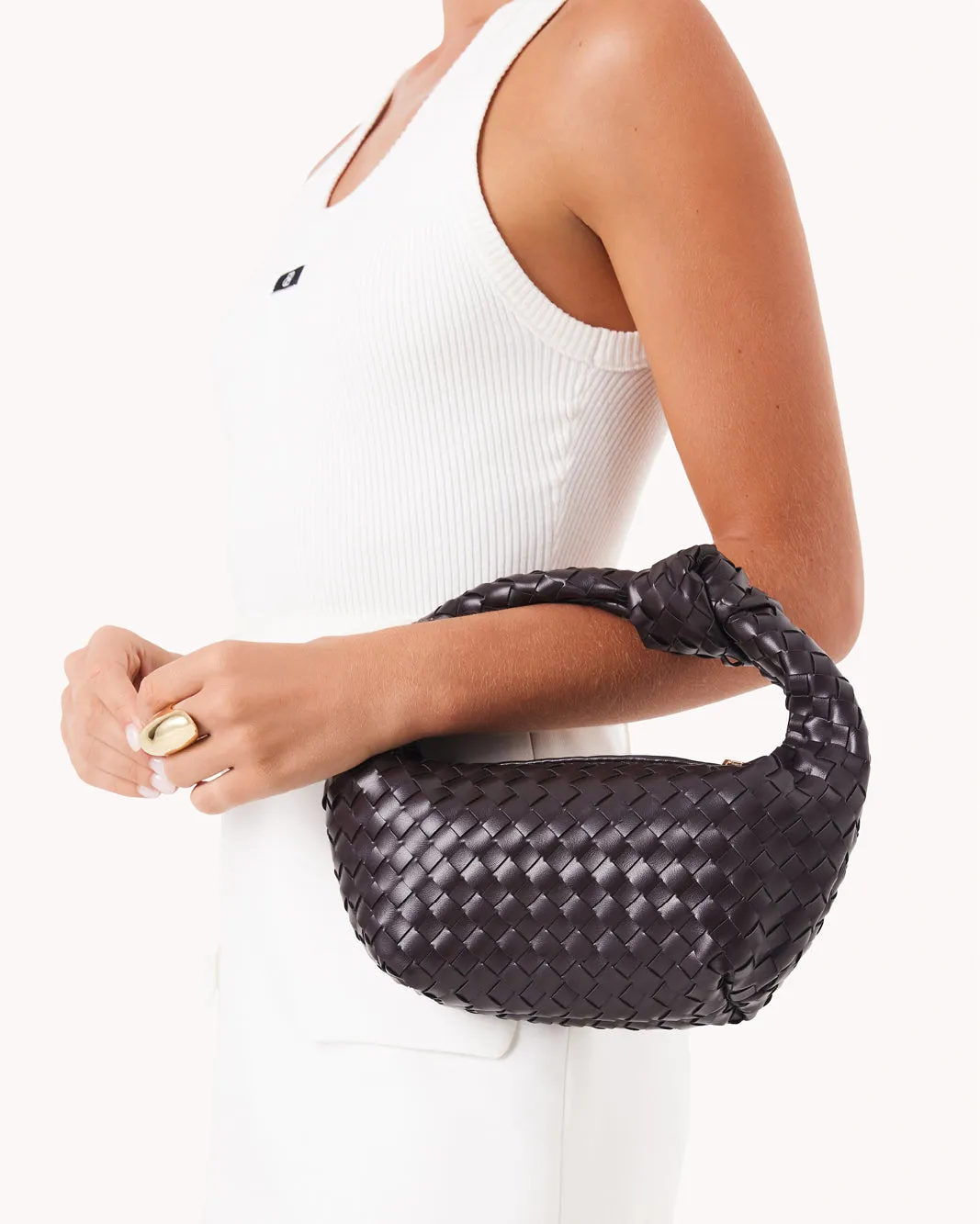 KERI HANDLE BAG - DARK CACAO sold by Billini product image thumbnail 2