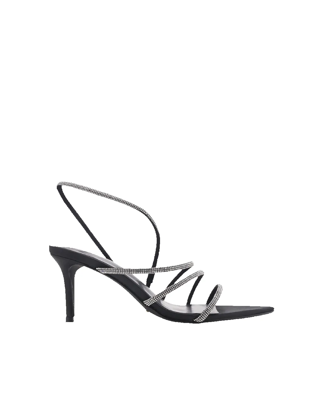 ELOWEN - BLACK SATIN-DIAMANTE sold by Billini