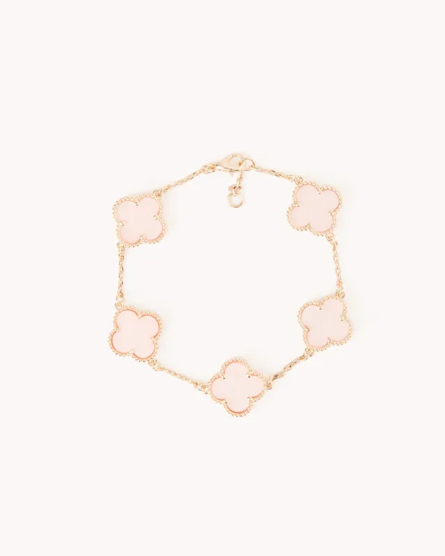 VENETIA BRACELET - GOLD-PINK sold by Billini