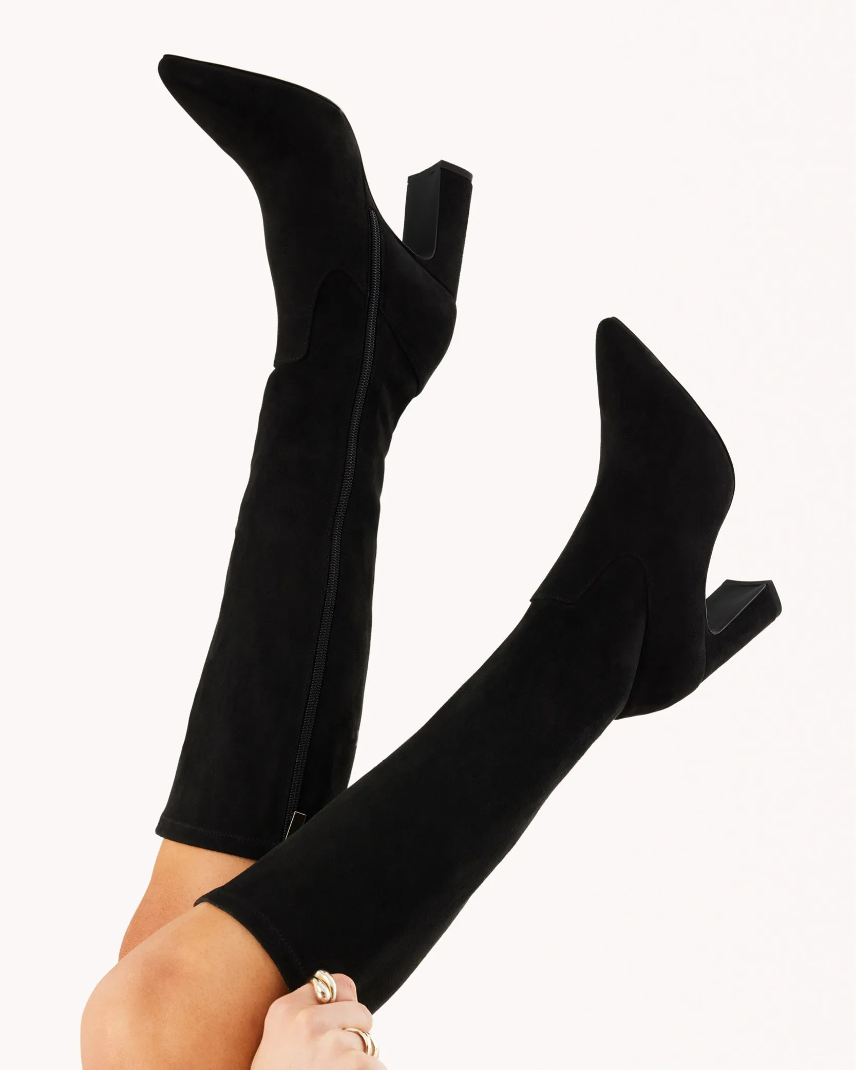 FREDDY - BLACK SUEDE sold by Billini product image thumbnail 2