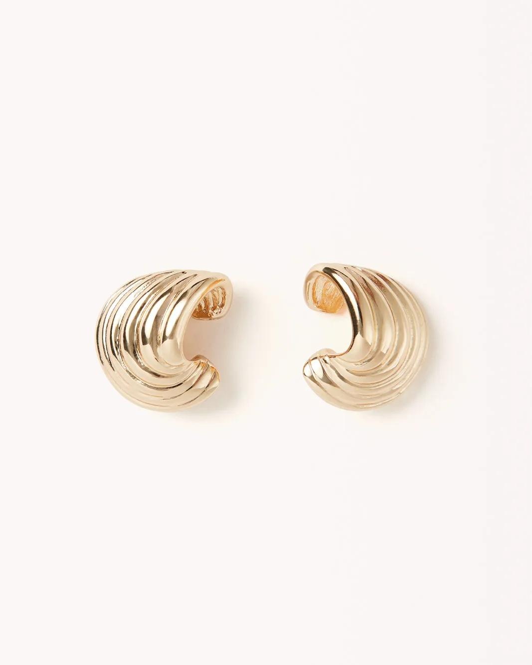 NALA EARRINGS - GOLD sold by Billini