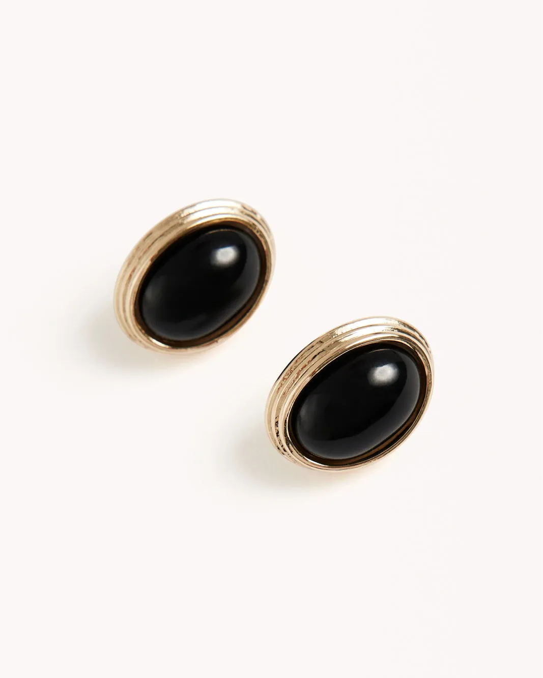 MARILYN EARRINGS - GOLD-BLACK sold by Billini product image thumbnail 2