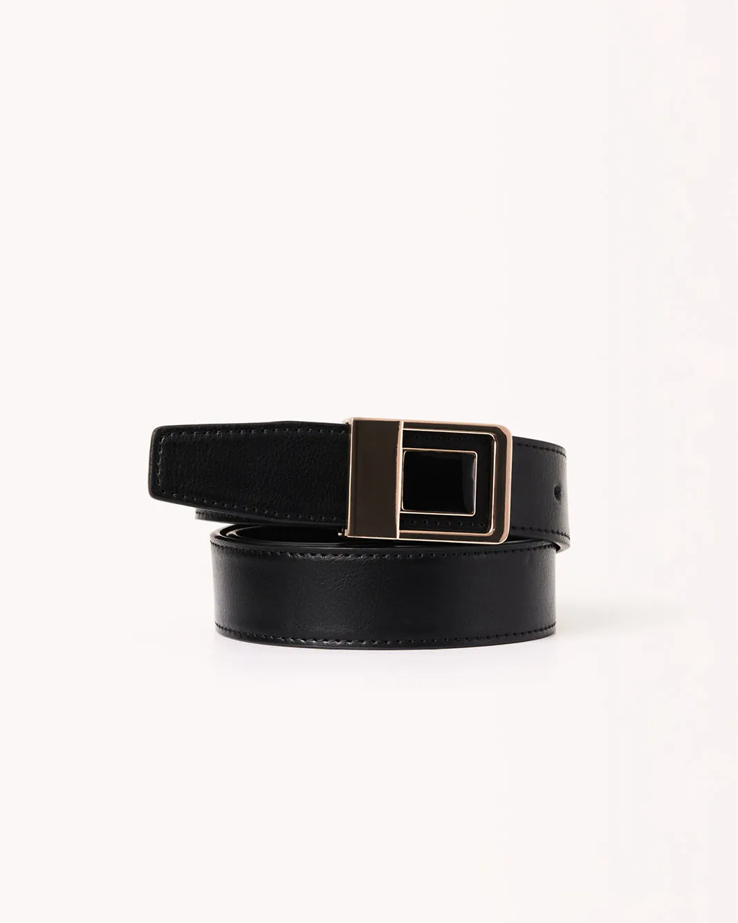 CATTIE BELT - BLACK-GOLD sold by Billini