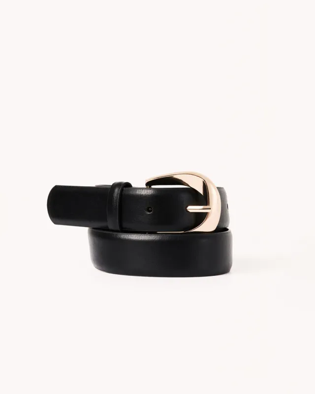 DAISY BELT - BLACK-GOLD sold by Billini