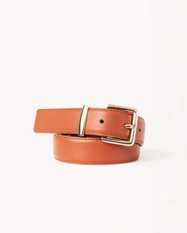 EBONY BELT - TAN-GOLD sold by Billini