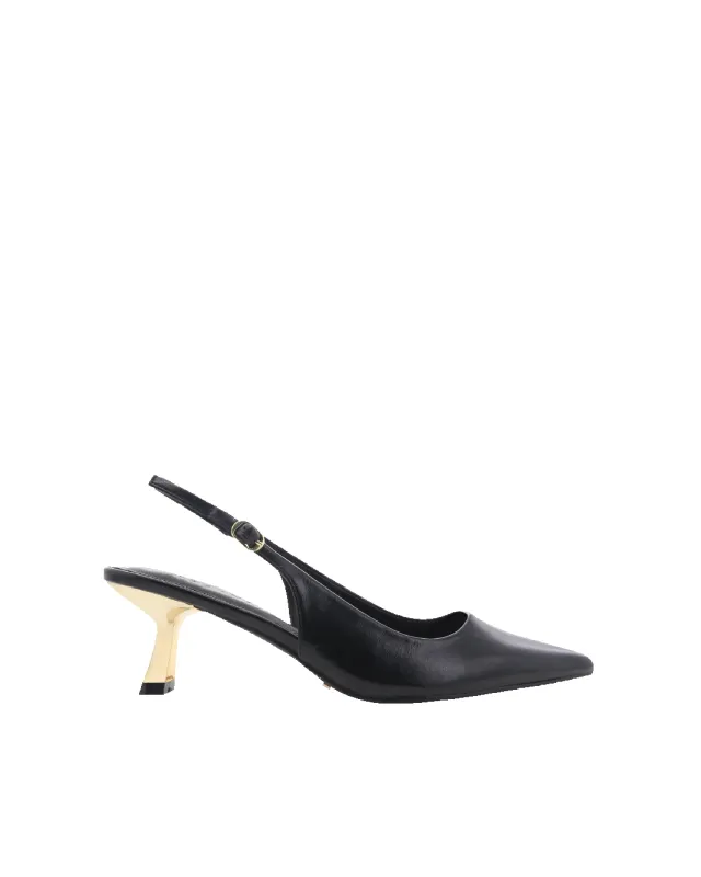 ANAYA - BLACK SHINE-GOLD sold by Billini
