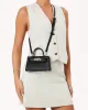 HARIETTE MINI HANDLE BAG - BLACK SAFFIANO sold by Billini