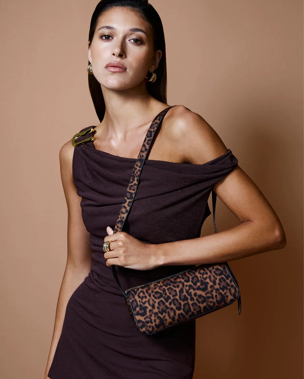 HAILEY SHOULDER BAG - LEOPARD sold by Billini product image thumbnail 3