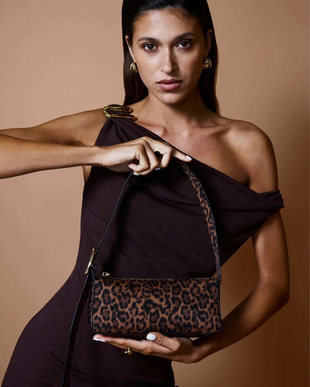 HAILEY SHOULDER BAG - LEOPARD sold by Billini